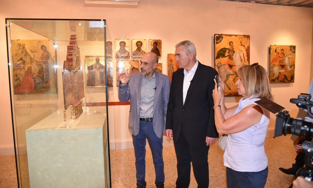 Στο Μουσείο του Ινστιτούτου της Βενετίας φυλάσσονται μοναδικά έργα τέχνης της βυζαντινής περιόδου.